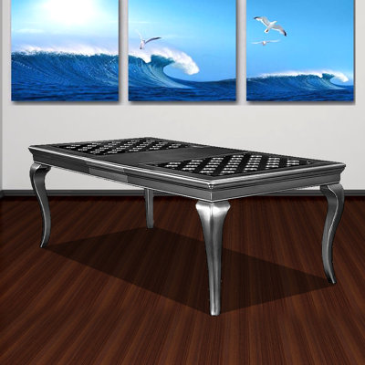 Suzan Oak Solid Wood Dining Table