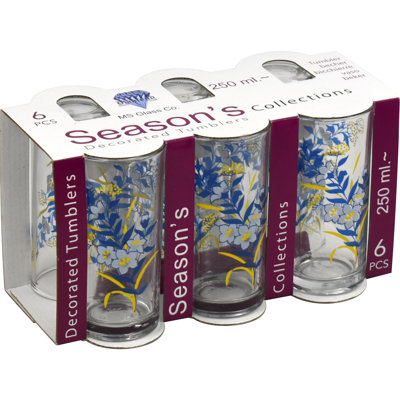 Aranjit 8.79 ml Highball Glass Set
