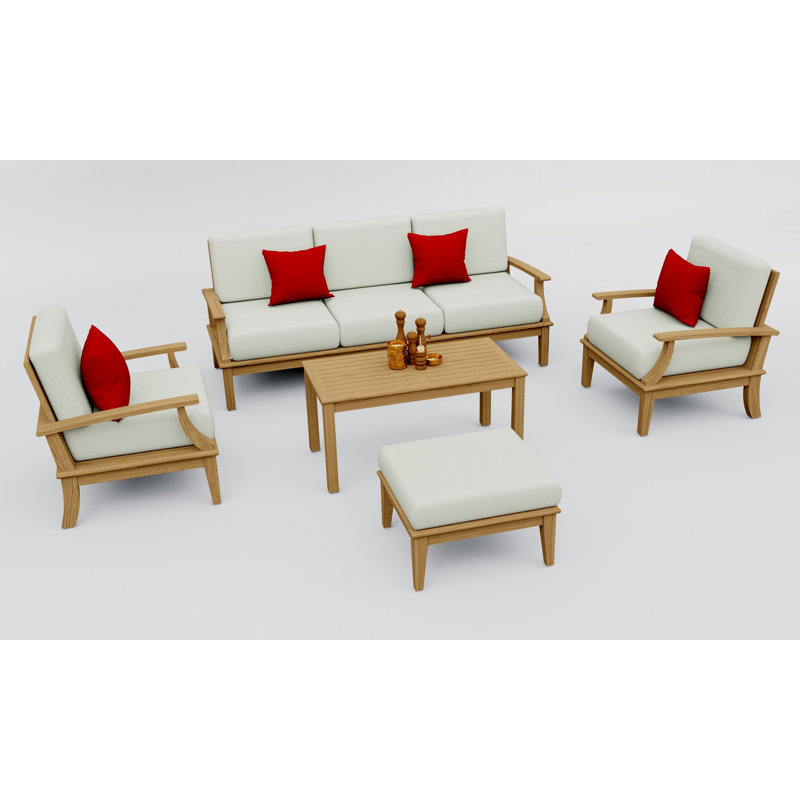 Somer Outdoor 5 - Piece Conversation Set