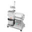 Moulin à fromage commercial commercial, moulin à nourriture en acier inoxydable de 0,75 CV et 550 W avec bac à déchets, l 15,94 po x P 9,45 po x H 16,93 po