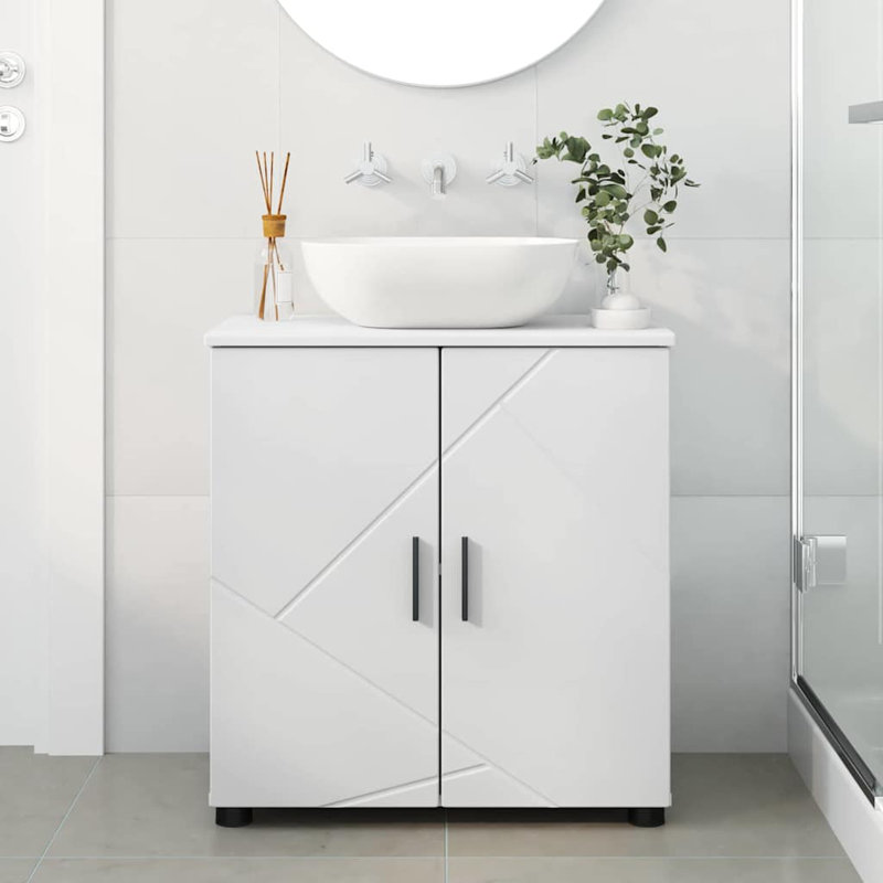 Bathroom Storage, White