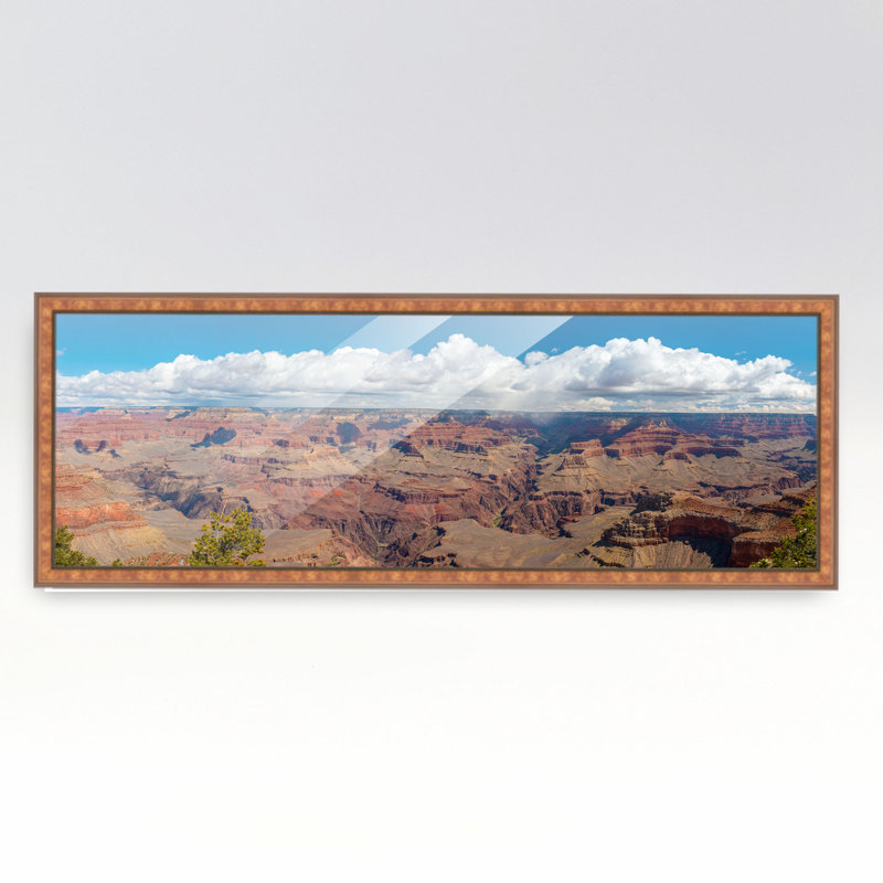 Cadre photo en bois massif Dinovo, L 10 po x H 5 po