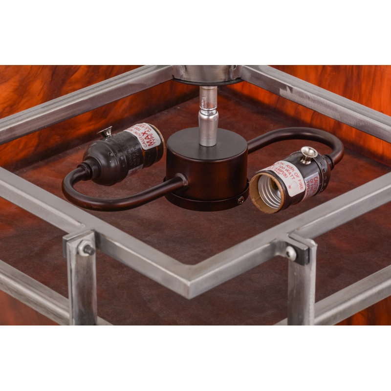 Luminaire suspendu carré 20 po Boulder Creek