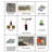 4 in. W Fireplace Surround and Shower Peel and Stick Mosaic Tile-65022741