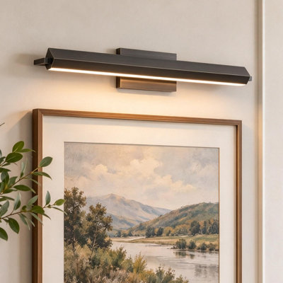 Lampe pour tableau DEL à intensité variable câblée