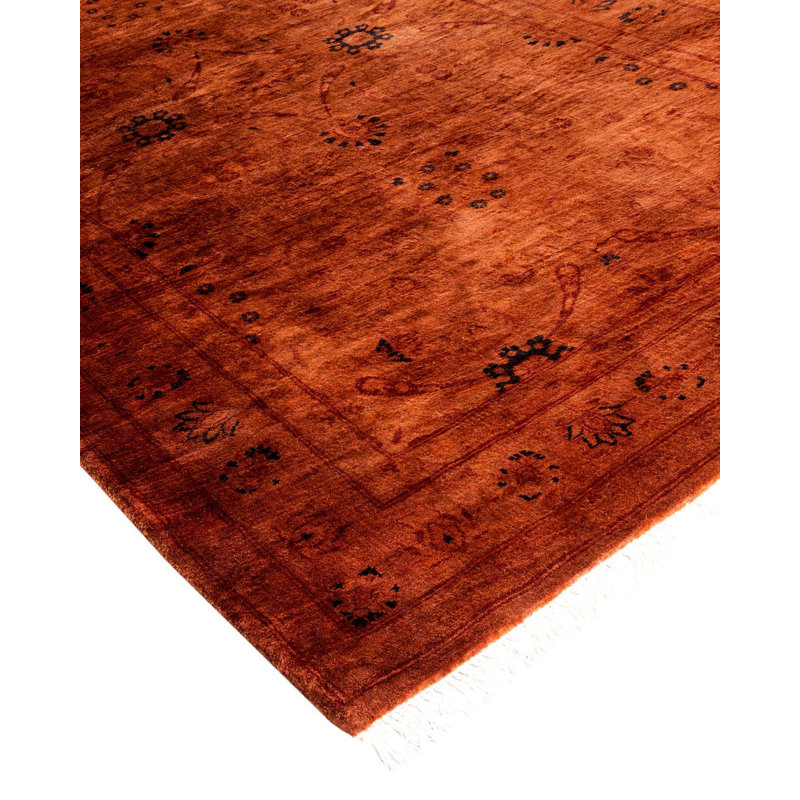 Fine Vibrance One-of-a-Kind 3' 2" X 5' 7" Hand Knotted Area Rug