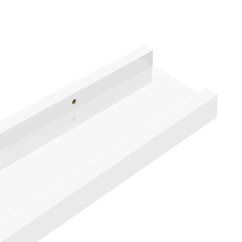 Floating Shelf, 1.2'' H x 15.7'' W x 3.5'' D, White