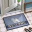 Tapis de porte pour l’extérieur antidérapant bichon bichon frisé welcome-1043680625