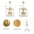 Ombret 4-Light Square Woven Rattan Chandelier