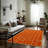 Oidipous Orange Flatweave Wool Area Rug