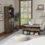 Ikumi Metal 2-Piece Coffee Table and Bookcase Set