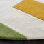 Fifth Avenue Wool Geometric Area Rug in Ivory/Black/Pink-247000245