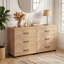 Table de chevet plus large 21,7 "avec station de charge, table de chevet-128924437-130812915