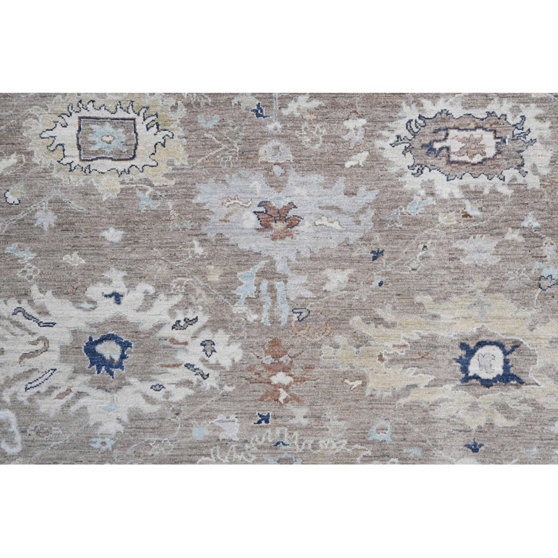 Oushak One-of-a-Kind Rectangle 8'8" X 11'9" Wool Area Rug