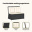 Poly Rattan Outdoor Bench-553273332-553273320