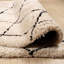 Berlin Geometric Hand Woven Shag Area Rug-60985715