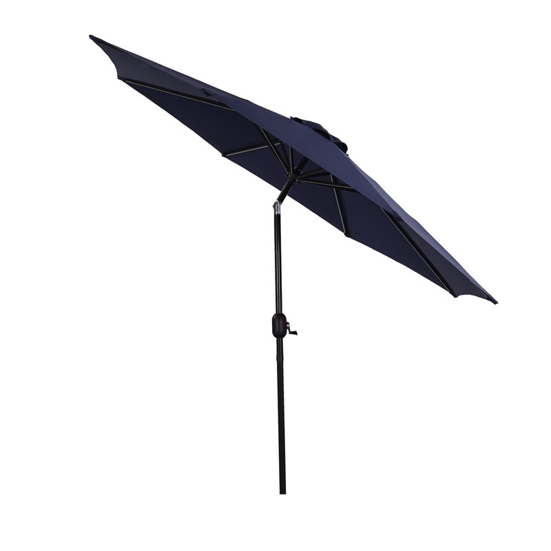 Parasol de marché 108 po Markert, Bleu marine, H 7,64 pi x l 9 pi x P 9 pi