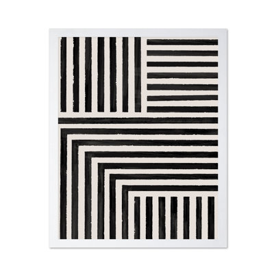 Geometric Line Drawing No2