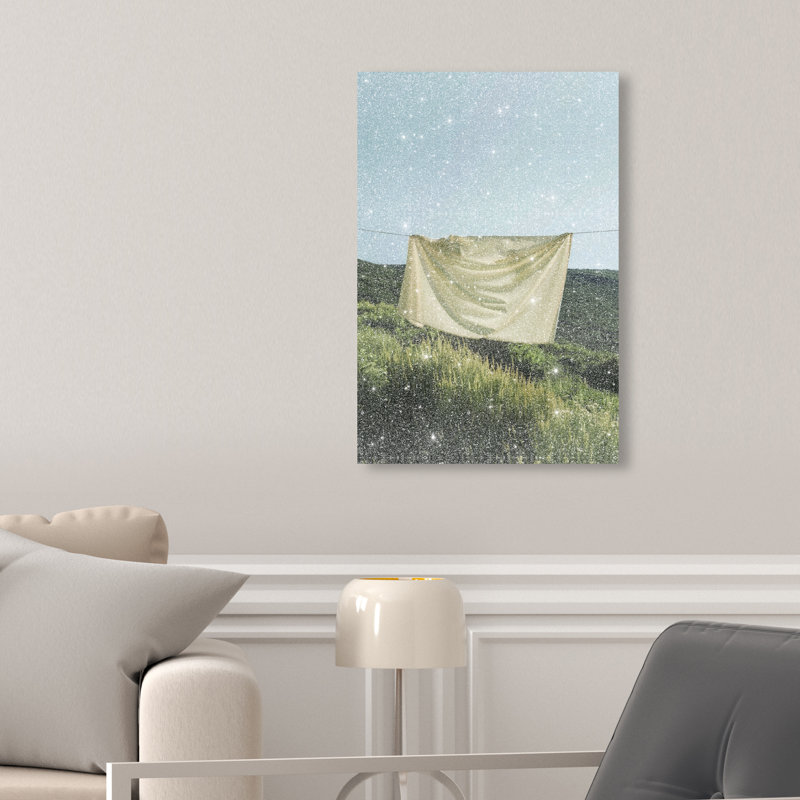 Floating Cotton I Print by Oliver Gal, 15"H x 10"W, Gallery Wrapped