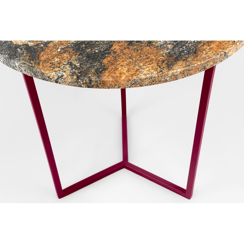 Frame End Table, Red