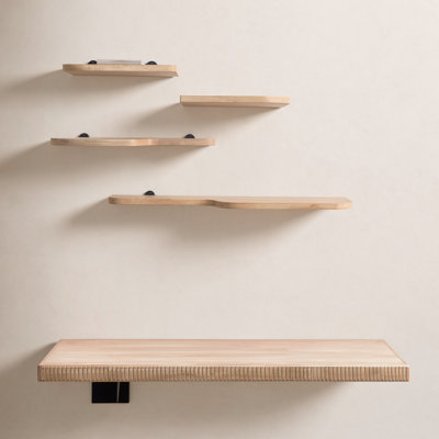 Valetta Set Of 4 Wall Mounted Shelves