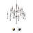 Tempest 12 Light Crystal LED Chandelier-101416614
