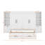 Grand lit escamotable avec tablettes, tiroirs et port USB-1366130989