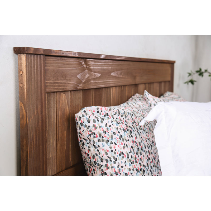 Swarey Solid Wood Headboard, King