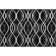 Premium Machine Washable Prisco Black Rug