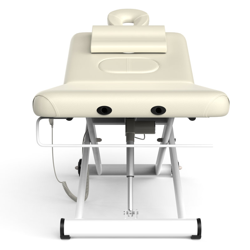 75" Full Electric Massage Bed, Height and Backrest Adjustable Massage Table, Physical Therapy Bed Professional Lash Bed with Remote Control