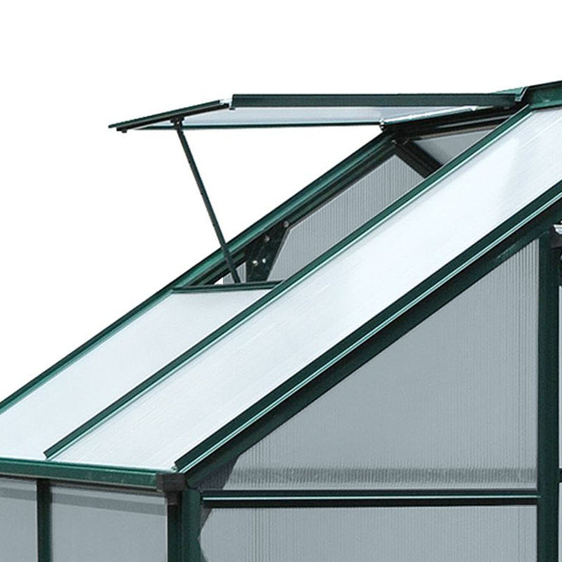 Calhoon 6.2 ft W x 4.3 ft D Hobby Greenhouse