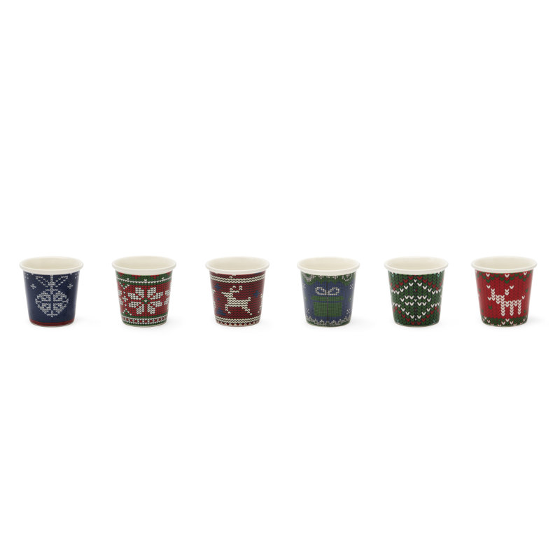 Fall Winter Porcelain Coffee Cup