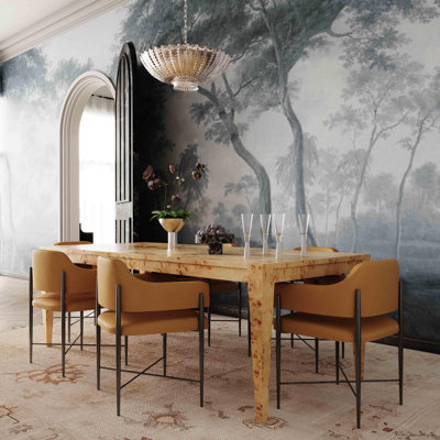 Chaise en cuir Lomeli