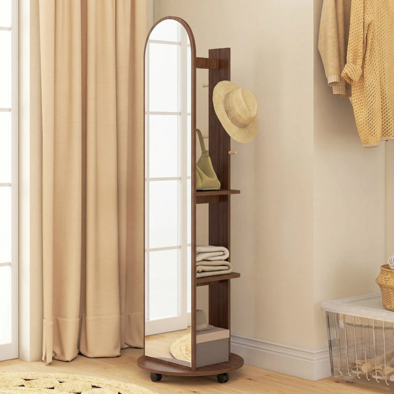 Mirror, Brown Wood