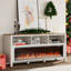 Yaqoob TV Stand Fireplace for TVs up to 70" Fireplace