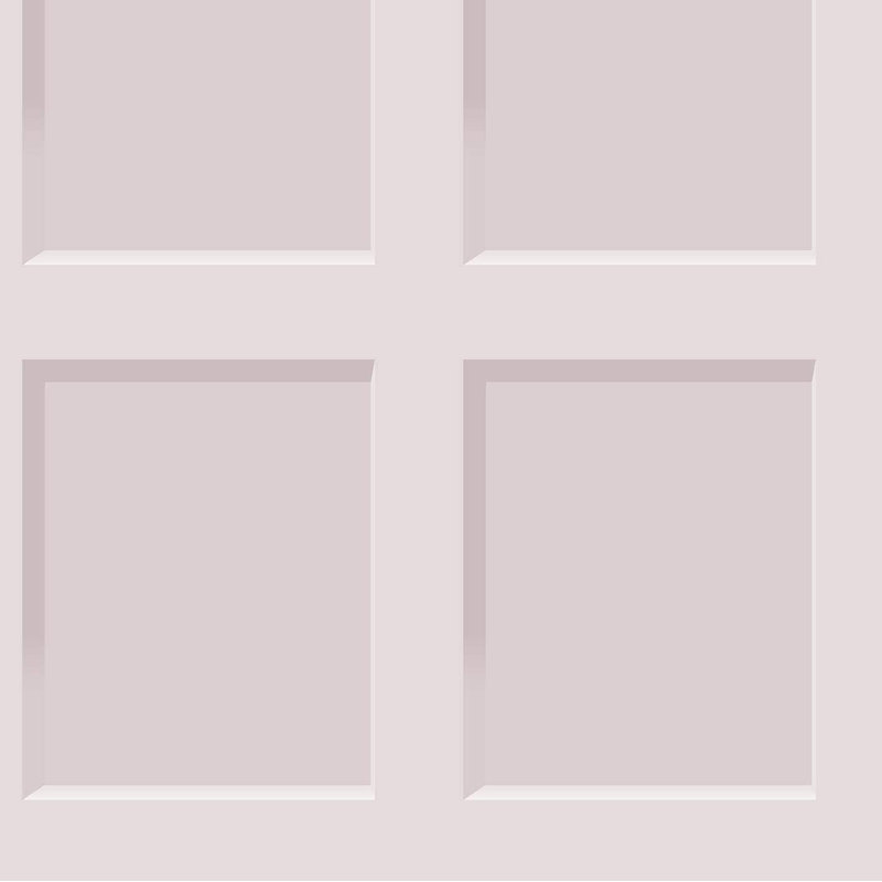 Houston 10.05m x 53cm Matte Wallpaper Roll, Blush Pink