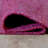 Hand Woven Flat Weave Skittles Kilim Solid Pink Cotton & Polyester Runner Indoor Area Rugs-956931367