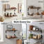 Chipboard,Metal Floating Shelf