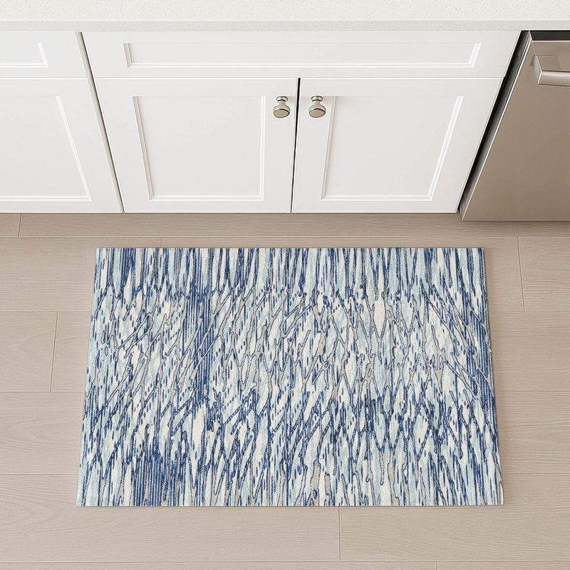Machine Washable Indoor/Outdoor Chantille ACN2771 Modern Rug, Baltic, 2'6" x 3'10"