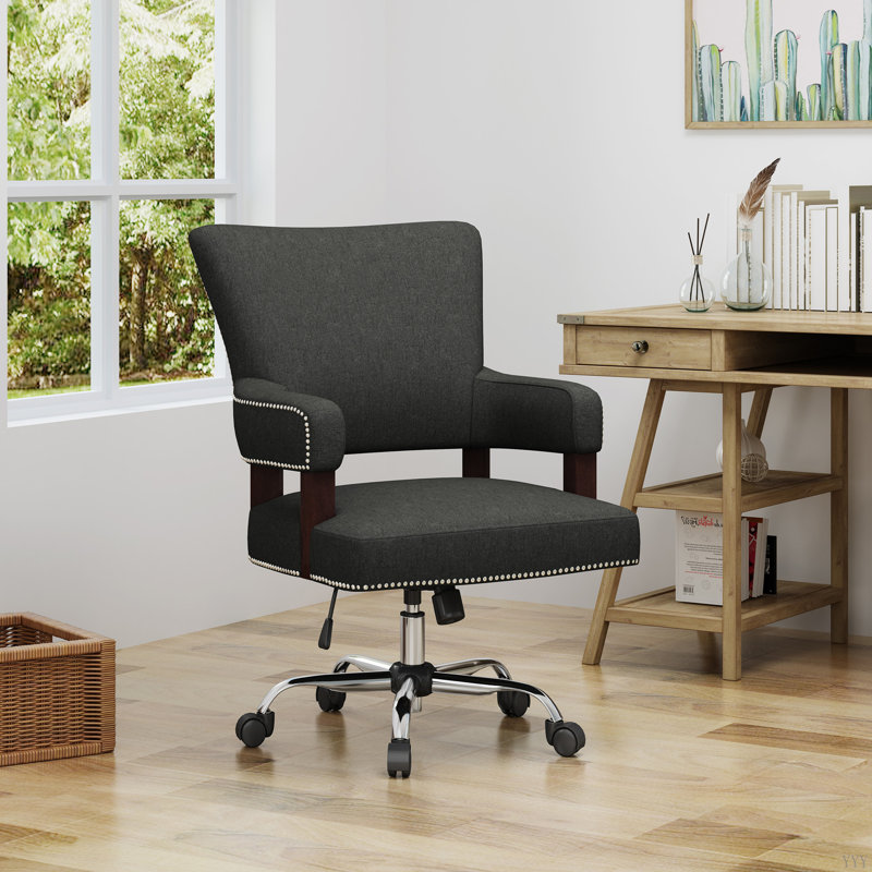 CHAISE DE BUREAU MODERNE, Gris foncé