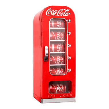 Coca-Cola Coke Zero 4L Cooler/Warmer 12V DC 110V AC Mini Fridge, Black &  Reviews