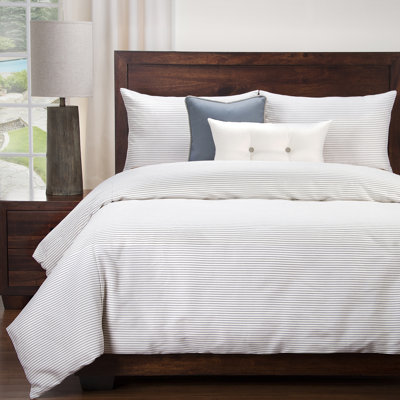 Everlast Modern & Contemporary Striped Duvet Cover