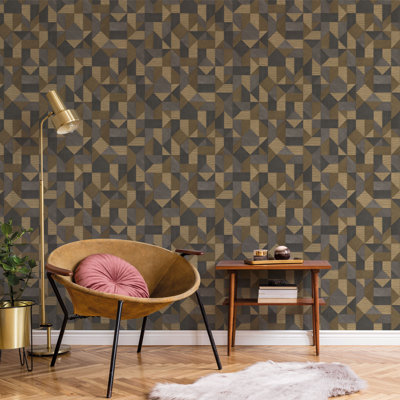 Worley 10.05m x 53cm Textured Paste the Wall Wallpaper Roll