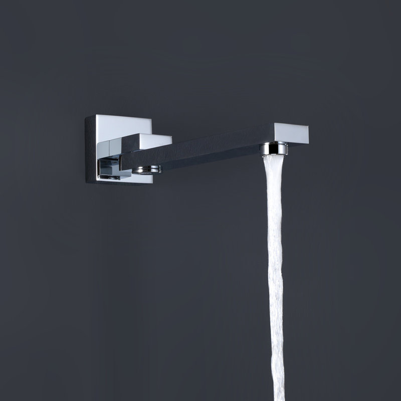 10" Square Shower System With Temperature Adjustment - , Full Spray Pattern Complete Unit Showerhead Easy Adjustment, Construction