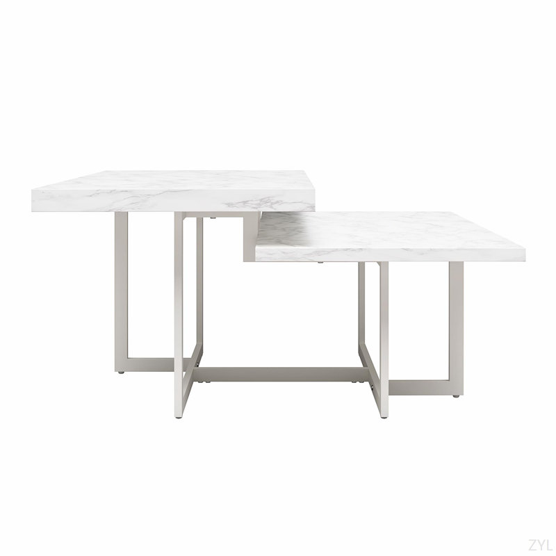 Stylish Tiered Nesting Coffee Table