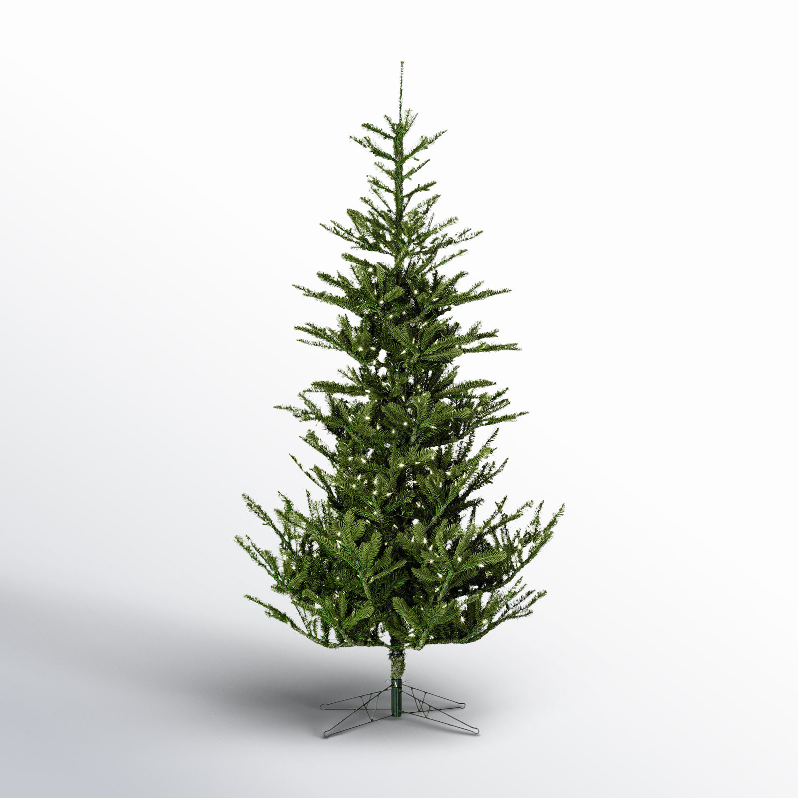 Pre-Lit Spruce Christmas Tree, 6' H