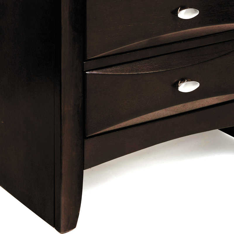 Table de chevet 2 tiroirs