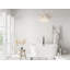 Baignoire 59 po en blanc brillant avec bordure 59 po-105508456