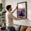 Lavender Fields at Horizon Botanical - Framed Print-153281286-153281306