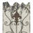 Wooden Arabesque Scroll White Wall Decor Set